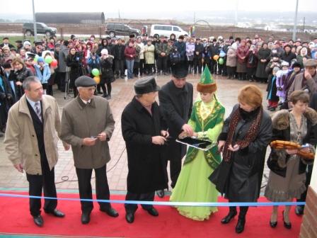 Открытие социального центра в деревне Нижний Куюк